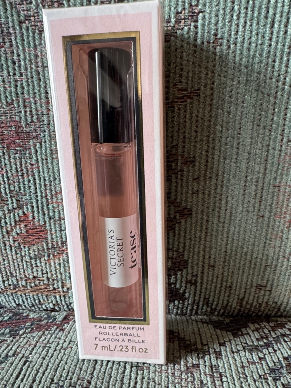 NEW SEALED TEASE PERFUME TRAVEL ROLLERBALL VICTORIA SECRET .23 fl.oz.